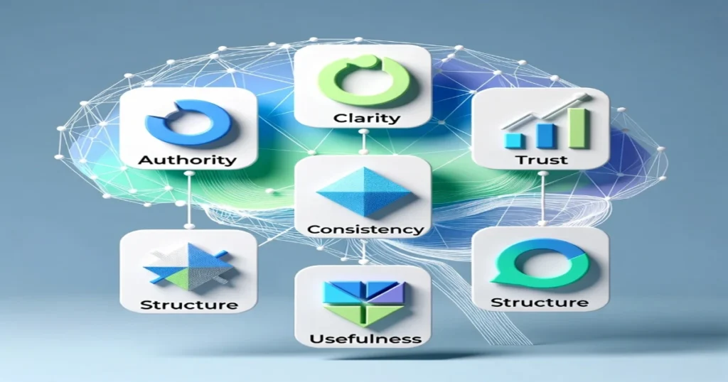 Key signals AI Overviews use to evaluate content authority and trust