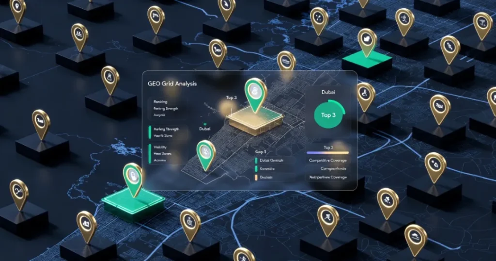Dubai GEO Grid: BrightView Pro v5 for Google Map Pack Wins