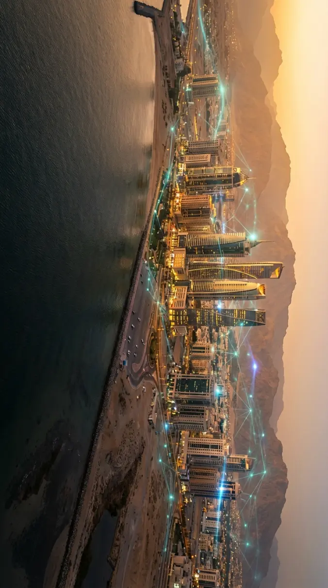 AI SEO Services Ras Al Khaimah city skyline — AI SEO services for local businesses