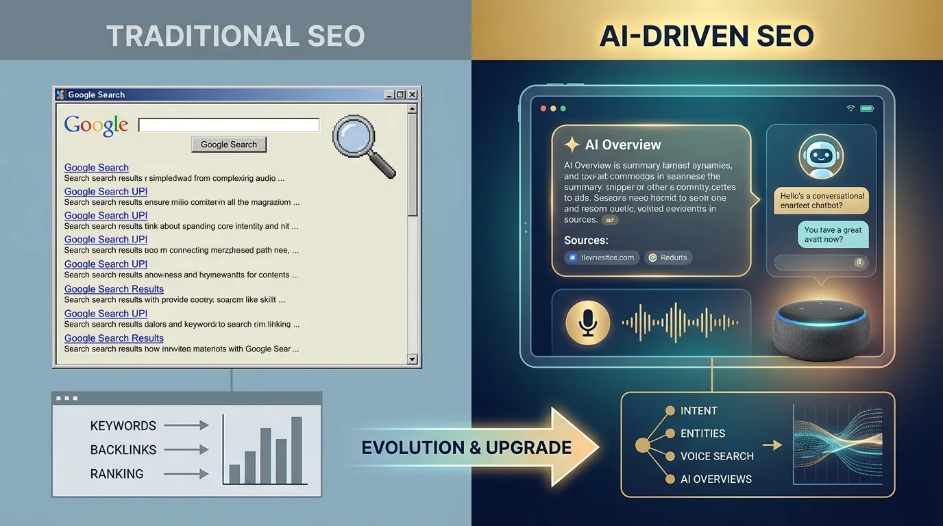 AI SEO vs Traditional SEO for Fujairah businesses