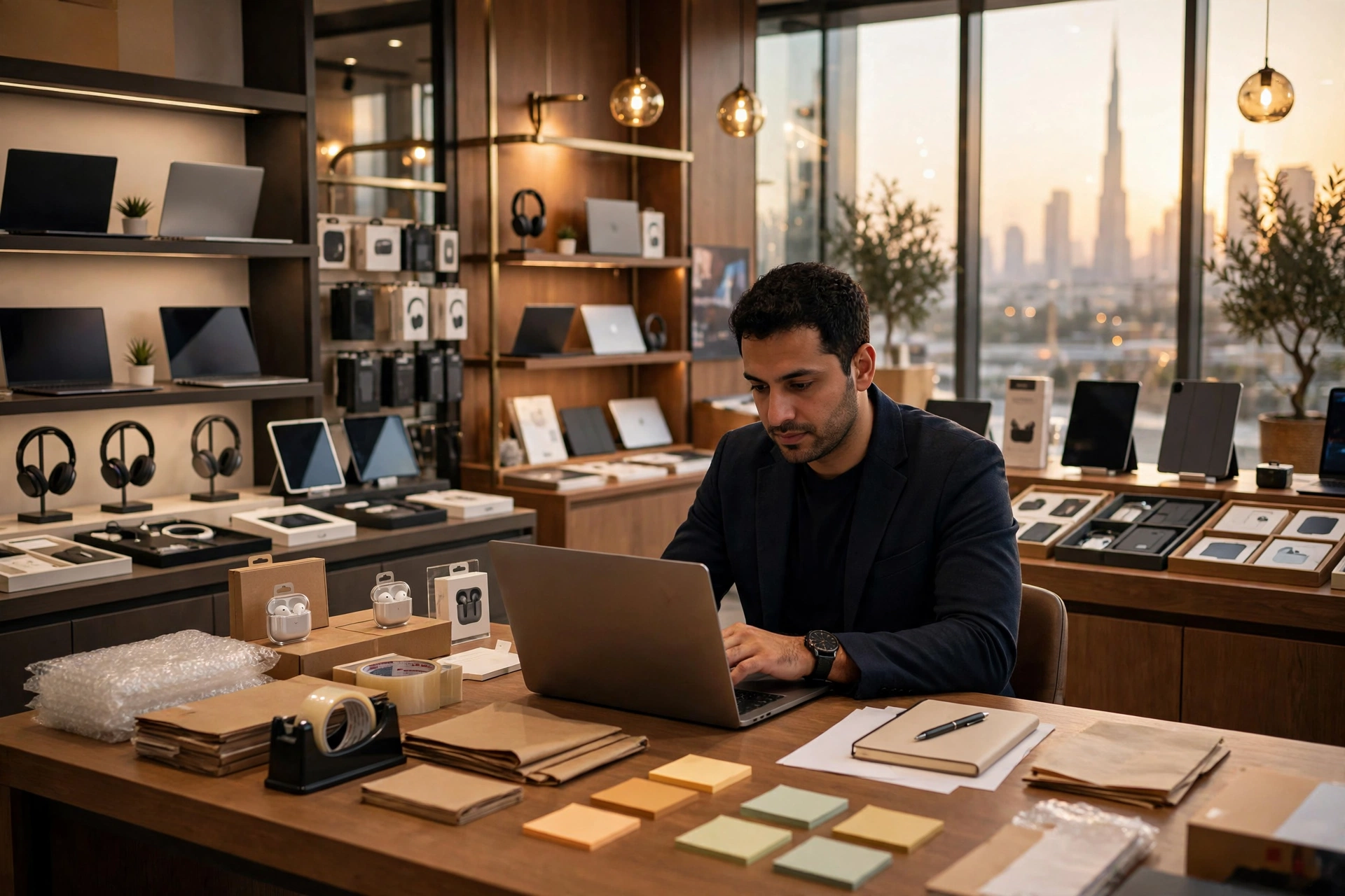 Dubai retailer planning a Dubai Shopping Festival SEO landing page and seasonal offers before the festival