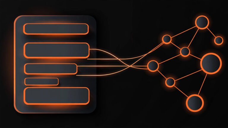 On-page vs off-page SEO — webpage and backlink network illustration